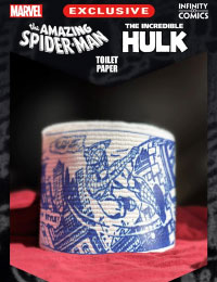 Spider-Man & Hulk: Toilet Paper Infinity Comic Spider-Man & Hulk: Toilet Paper Infinity Comic