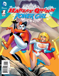 Harley Quinn and Power Girl Harley Quinn and Power Girl