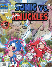 Super Sonic vs. Hyper Knuckles